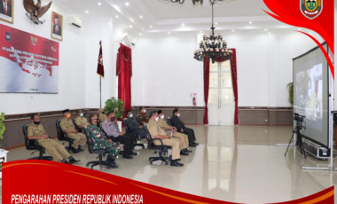 Pengarahan Presiden RI kepada Kepala Dae...